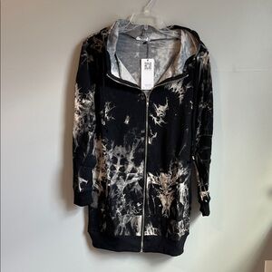 Zeagoo Monochrome Textured Hoodie